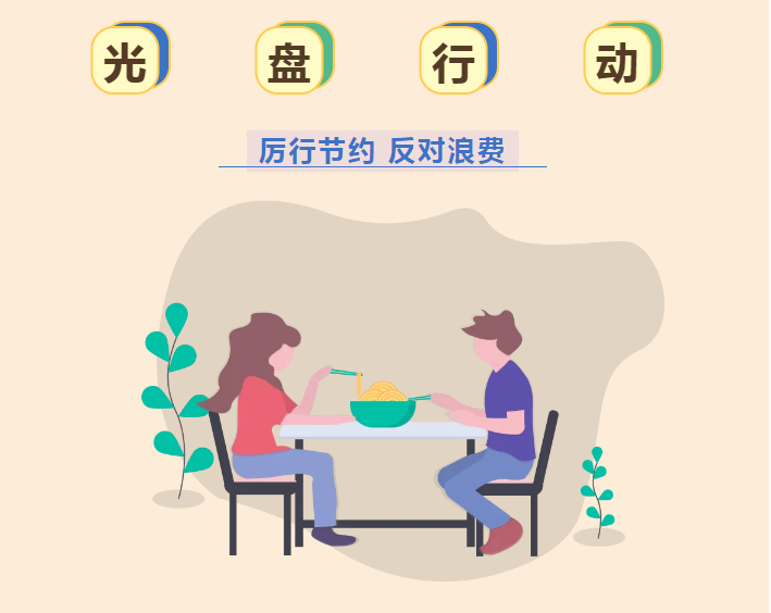 润博餐饮|盘光碗净,拒绝剩宴,美好“食”光,从光盘开始!